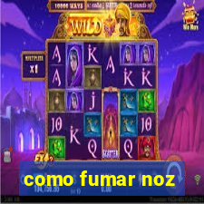 como fumar noz-moscada